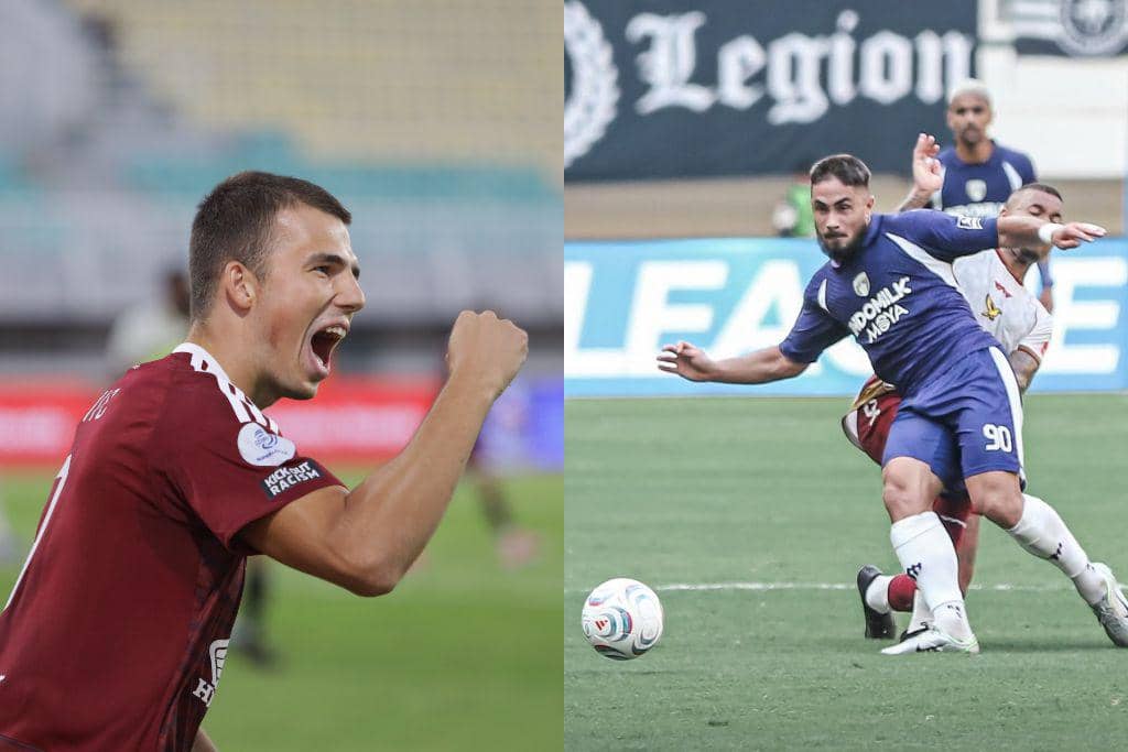 Striker PSM Makassar, Luka Cumic - Striker Persita Tangerang, Alexandre Ramalingom