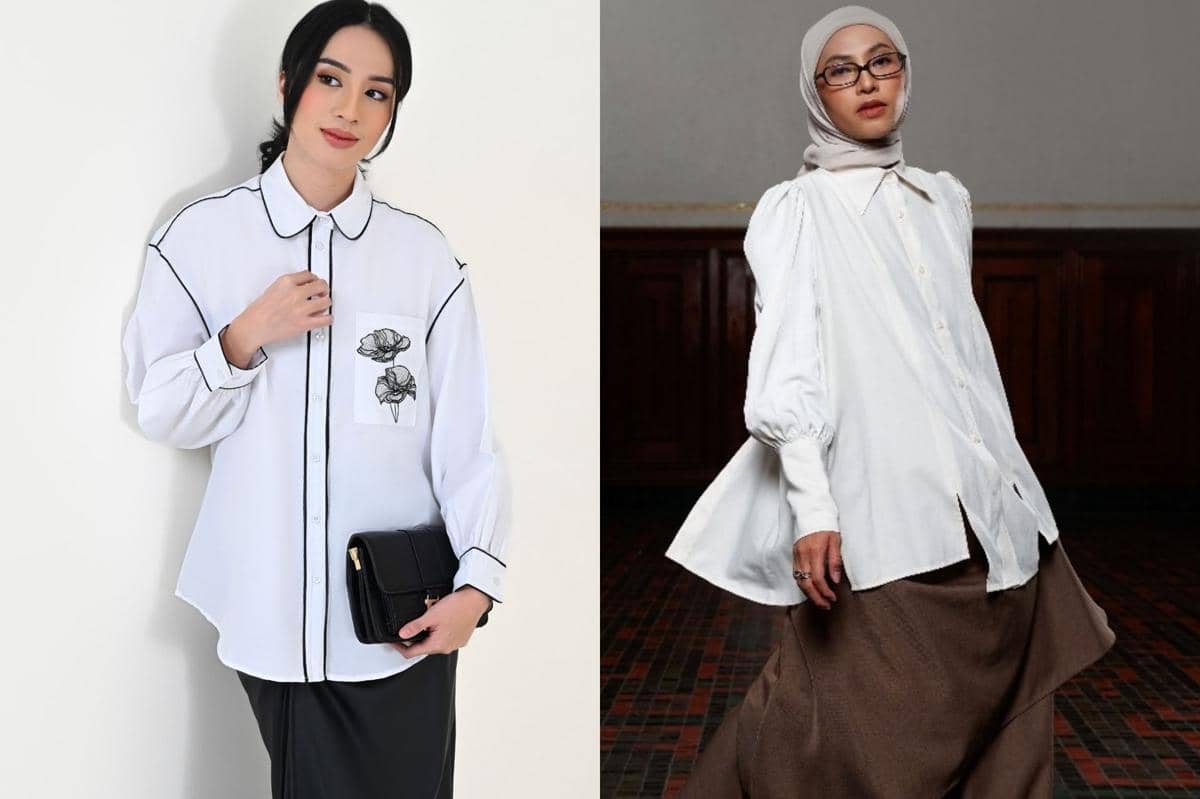 7 Rekomendasi Kemeja Putih yang Hijab Friendly, Modelnya Beragam!