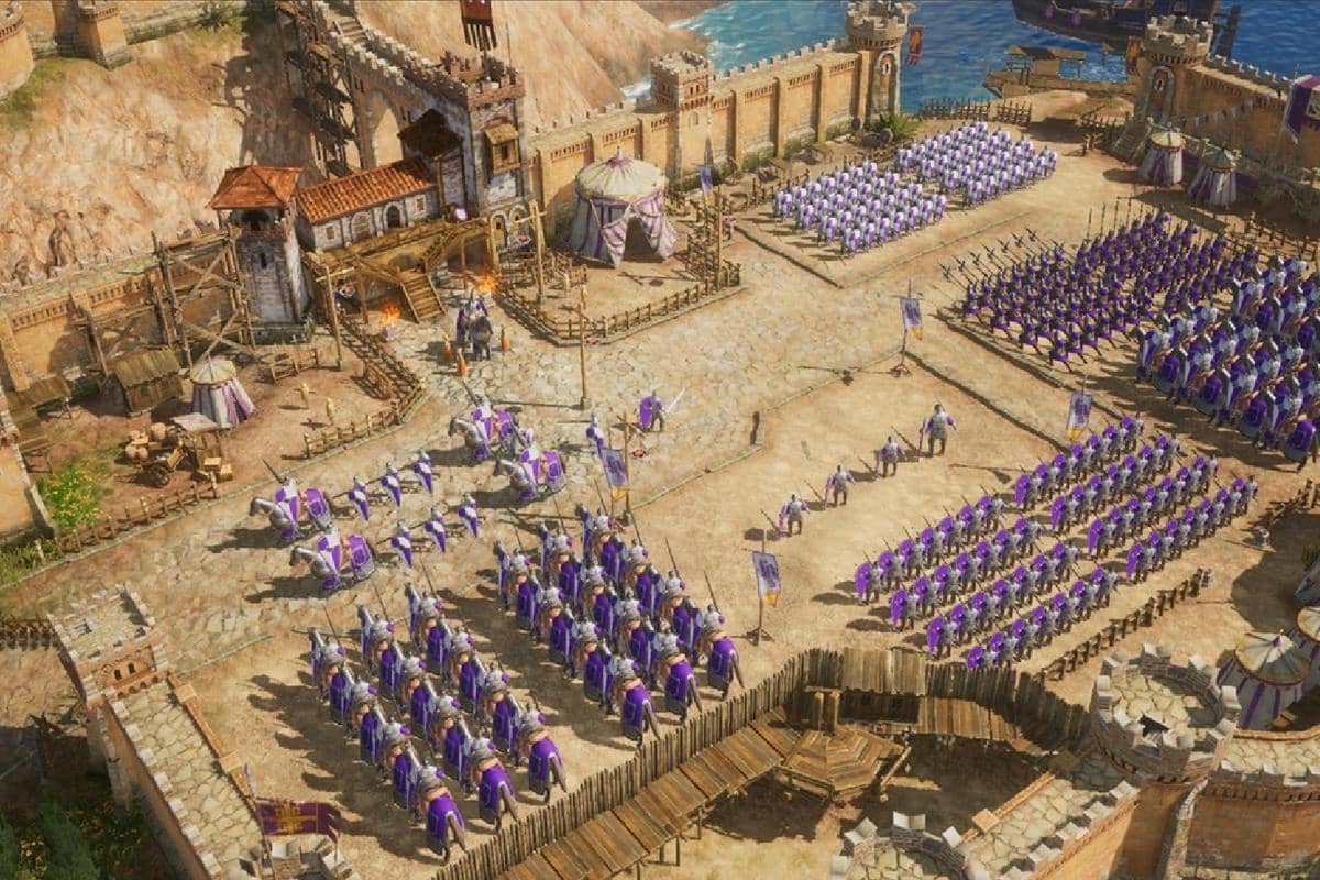 cuplikan gameplay Age of Empires Mobile