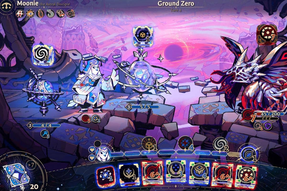 cuplikan gameplay Astrea: Six Sided Oracles