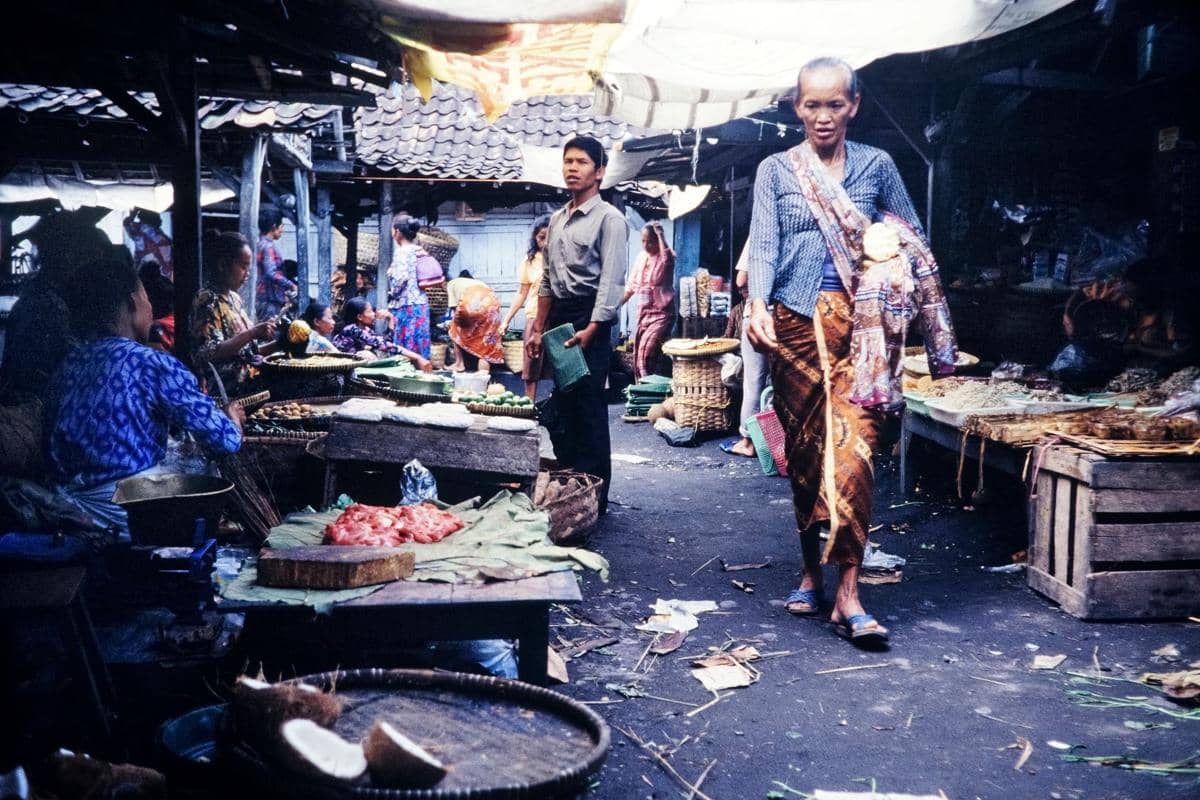 ilustrasi pasar tradisional