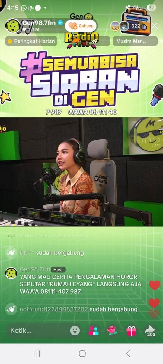 Dokumentasi kegiatan MARI Radio Fest 2026 yang diselenggarakan oleh MARI dalam rangkaian acara radio.