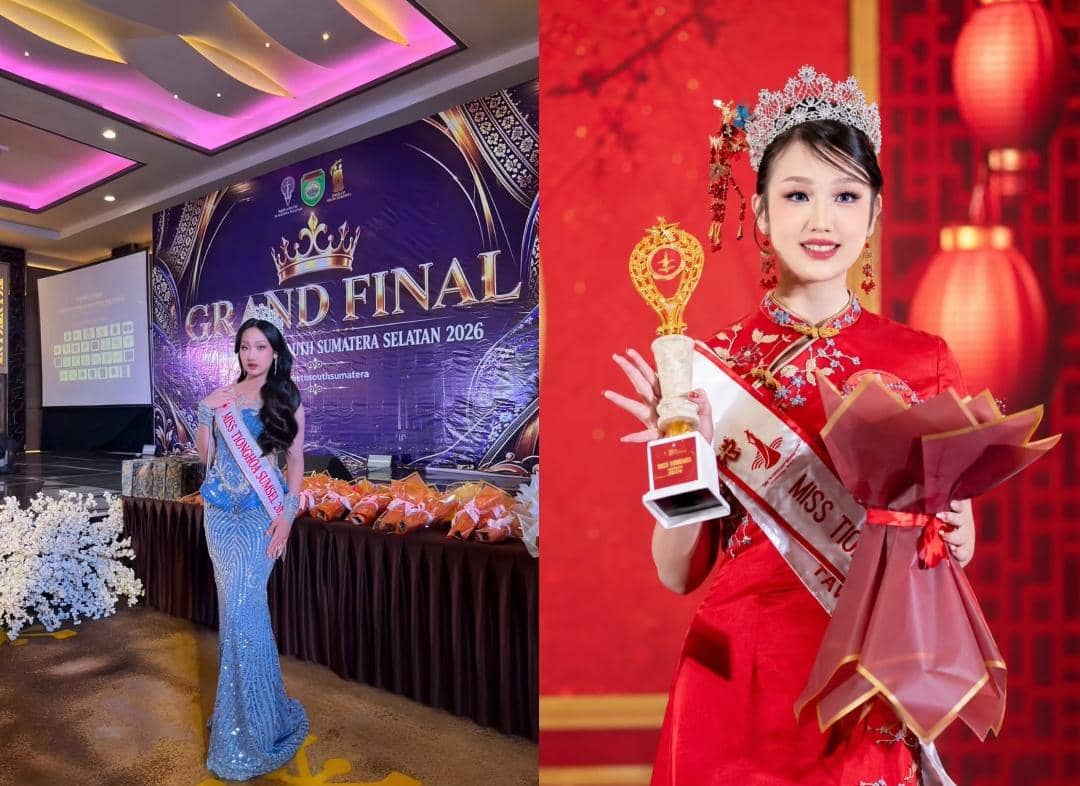 Mengenal Gebriella Giorgina: Wakil Sumsel di Miss Tionghoa 2026