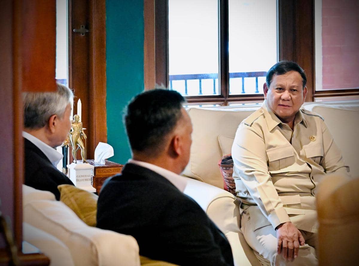 Presiden Prabowo Subianto menerima Wakil Perdana Menteri Malaysia, Ahmad Zahid Hamidi.