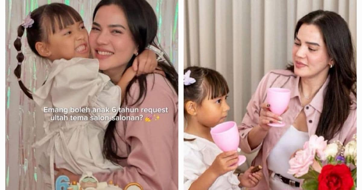 Pesta Ultah Ke-6 Alana, Anak Alice Norin, Centil Bertema Salon