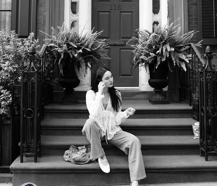 Yasmin Napper jalan-jalan di New York