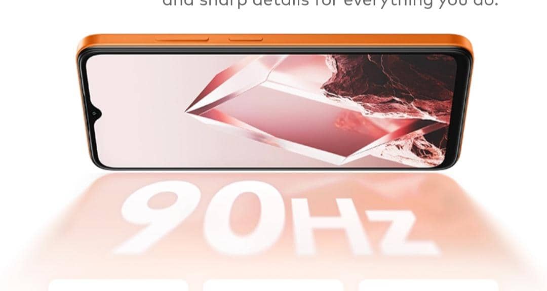 ilustrasi layar 120Hz itel A300C