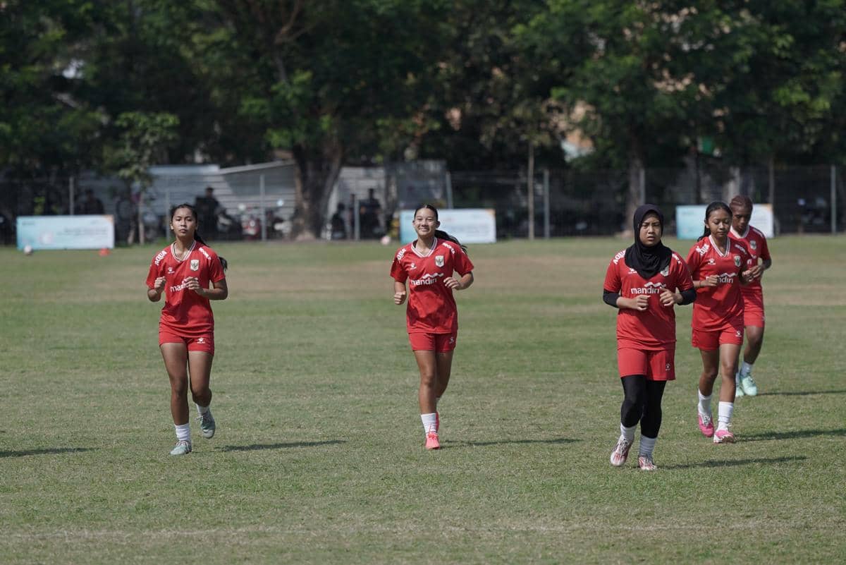 Kiyomi Bachdim saat mengikuti seleksi timnas U-17 dalam unggahan akun Instagram pribadi @kiyomisuebachdim.