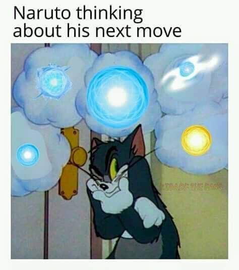 meme jurus ninja milik Naruto