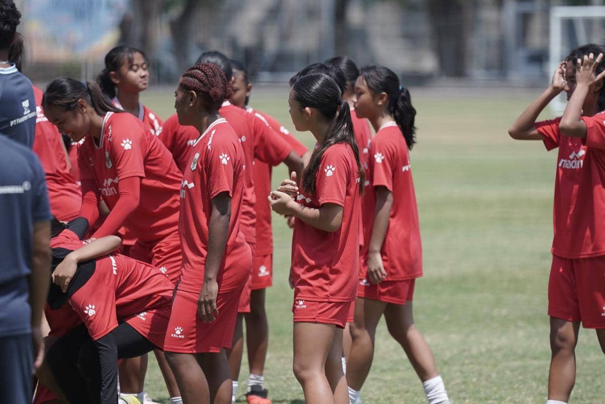 Kiyomi Bachdim saat mengikuti seleksi tim nasional Indonesia U-17, seperti diunggah melalui akun Instagramnya.