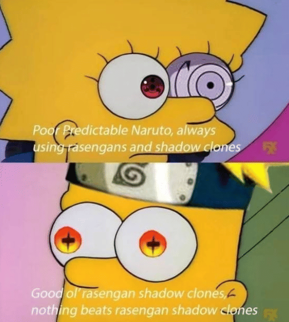 meme jurus ninja milik Naruto
