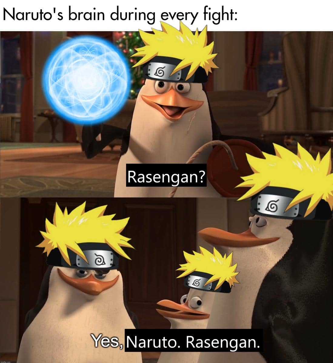 meme jurus ninja milik Naruto