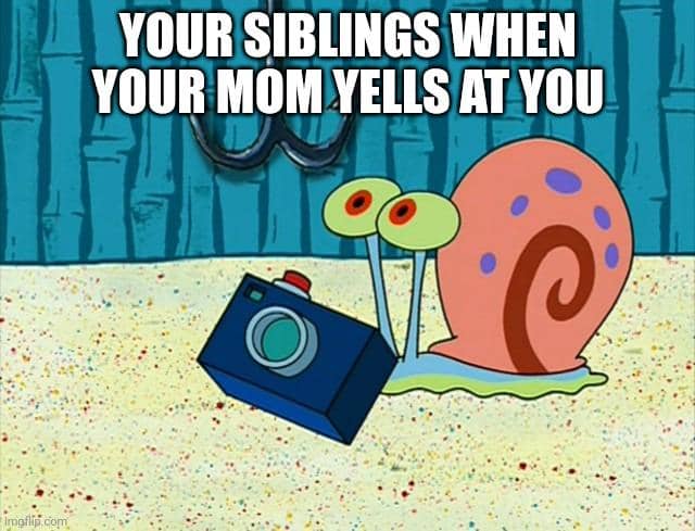 meme SpongeBob tentang masalah