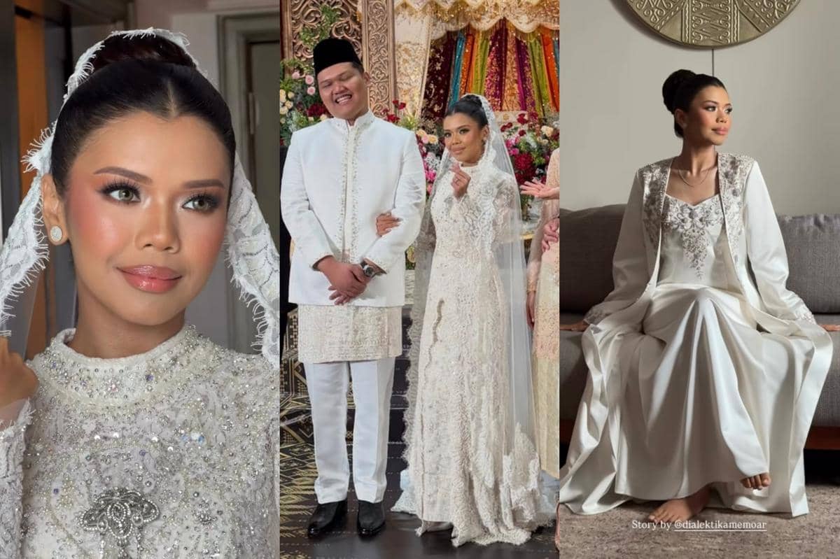 5 Inspirasi Kebaya dan Makeup Akad Nikah Adik Billy Syahputra, Baddie!