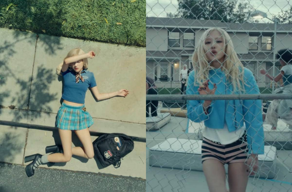 Gaya OOTD Rosé BLACKPINK di MV New Trick Terbaru, Garage-Punk Vibes!