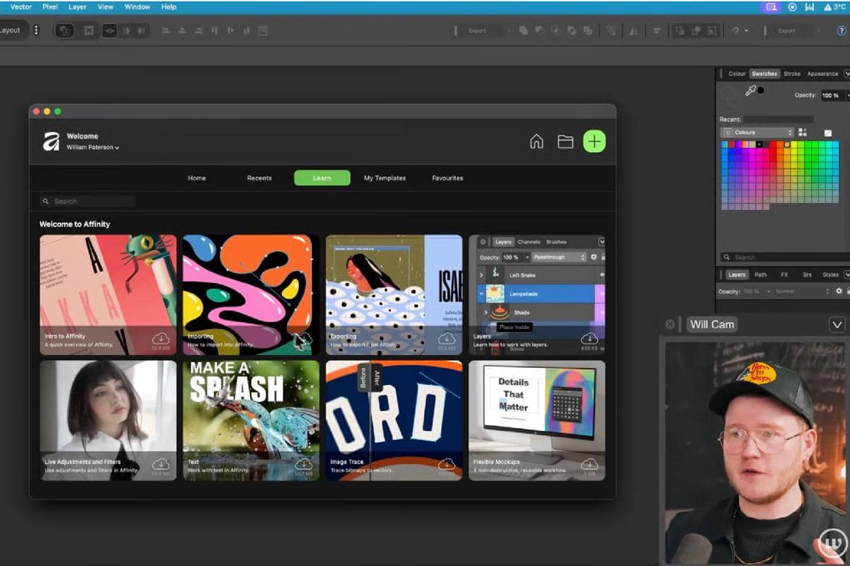 ilustrasi menggunakan software Affinity