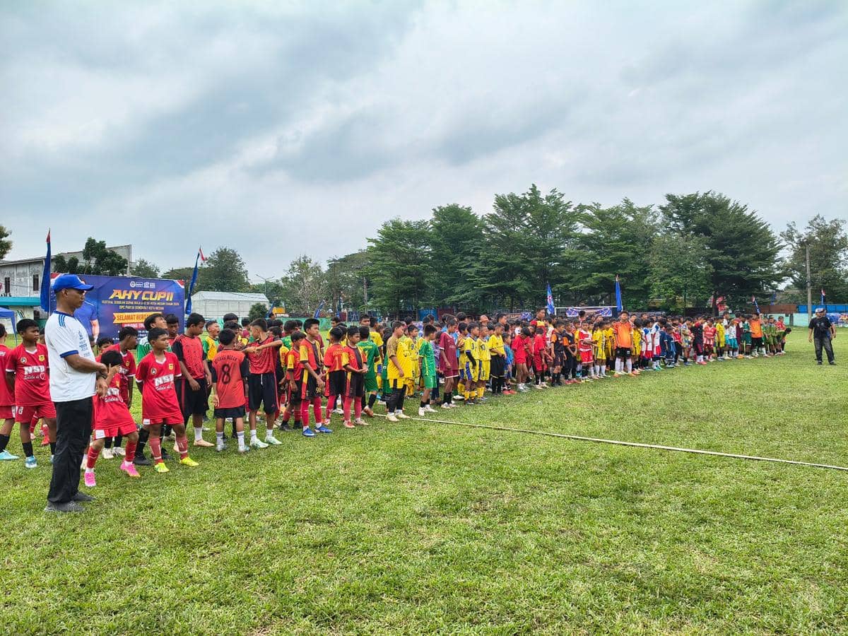 24 SSB Se-Kota Medan Ikuti Festival Sepak Bola U-12 AHY Cup II