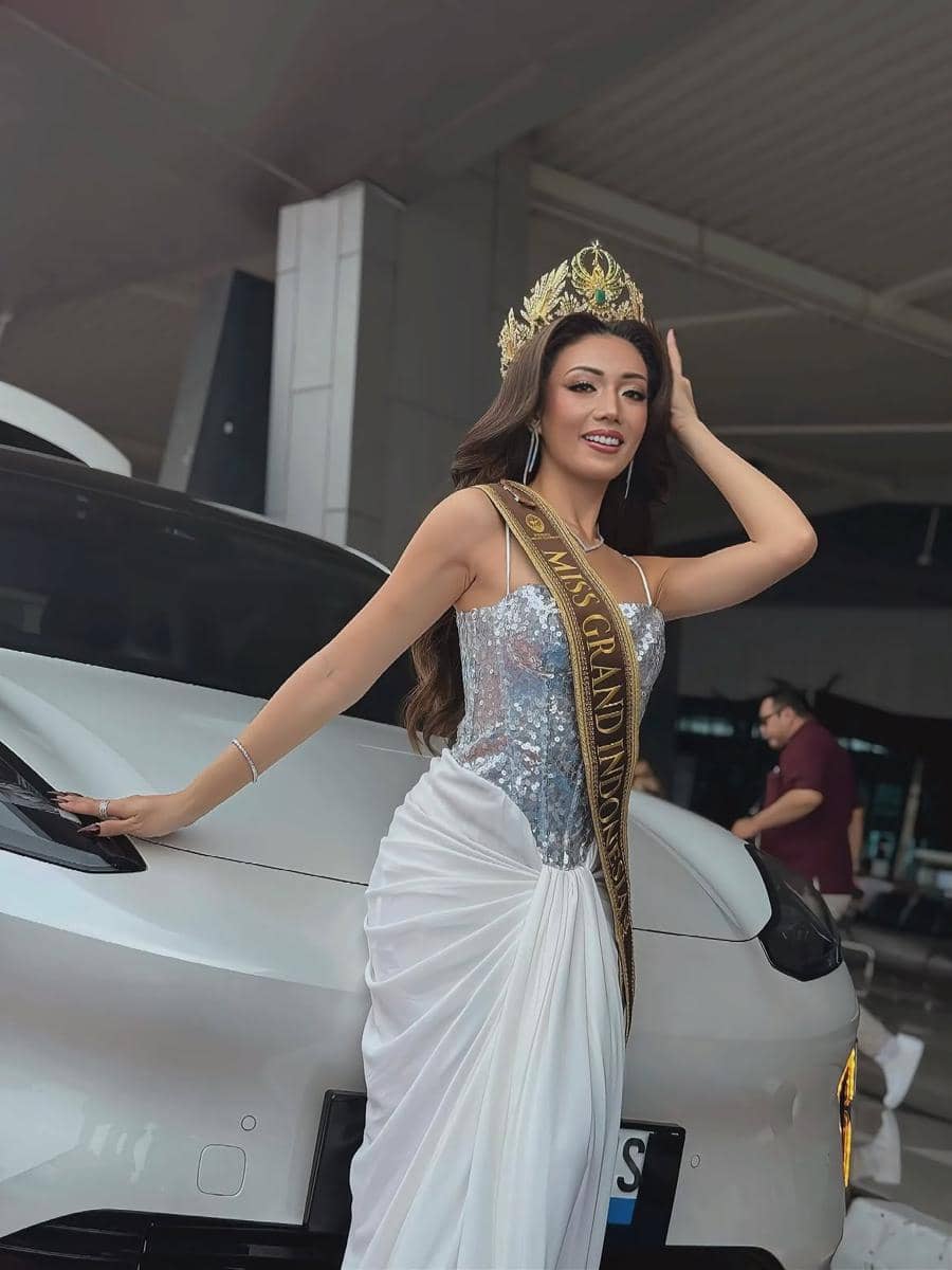 Potret Keberangkatan Dilza Salsabila ke Miss Grand International 2026