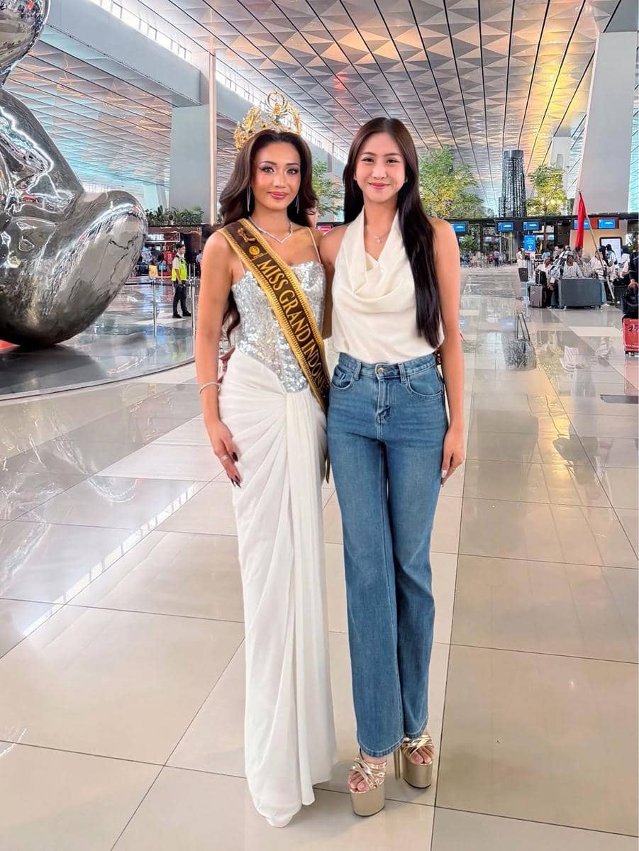 Potret Keberangkatan Dilza Salsabila ke Miss Grand International 2026
