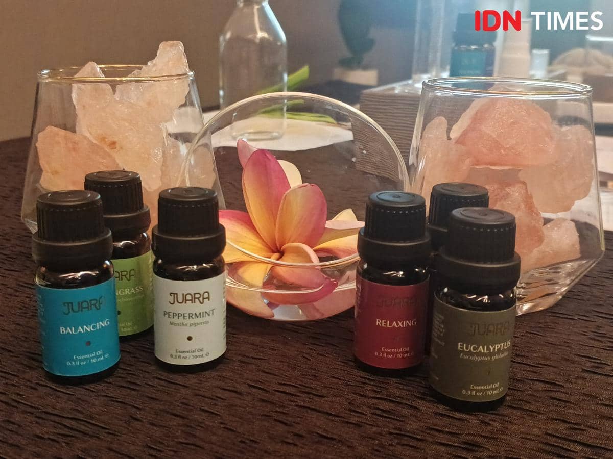 Workshop A Scent Therapy: Pillow Mist for Deep Sleep diselenggarakan di Inaria Spa Intercontinental Jakarta Pondok Indah, Jakarta Selatan