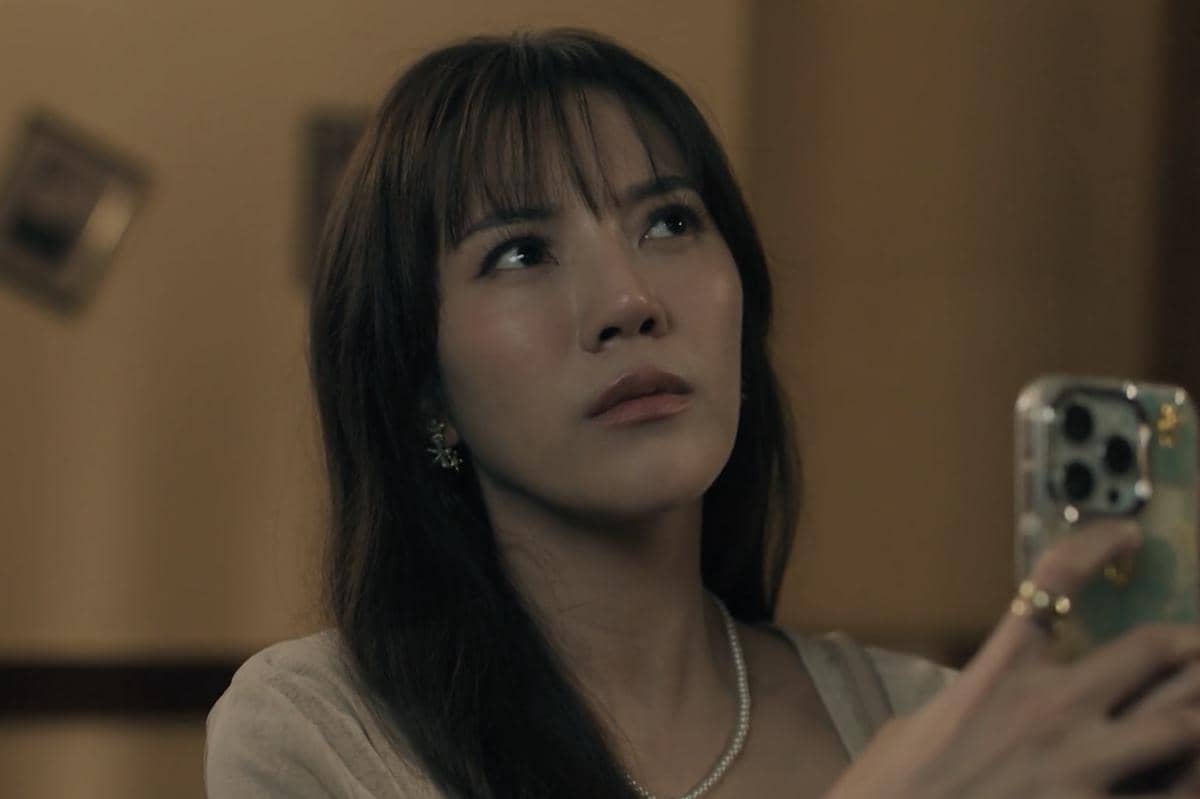 Cuplikan drama Cycle of Sin produksi TrueVisions menampilkan adegan para pemeran dalam suasana dramatis.