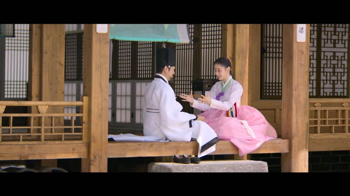 Lee Ji Hoon dan Shin Youn Ha di drama The Scandal