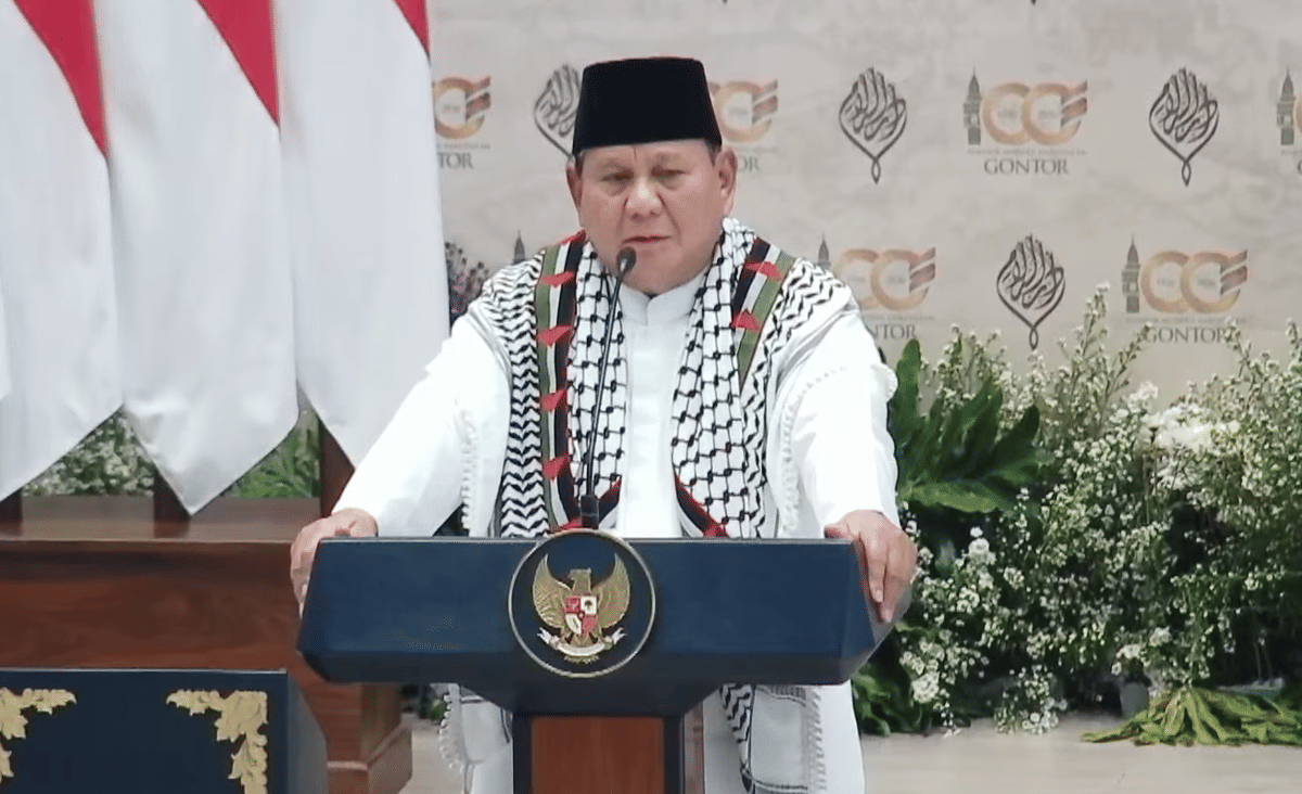 Prabowo Sentil Institusi Bertele-tele saat Pidato, Kebanyakan 'yang Terhormat'