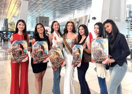 7 Potret Dilza Salsabila Berangkat ke Miss Grand International 2026
