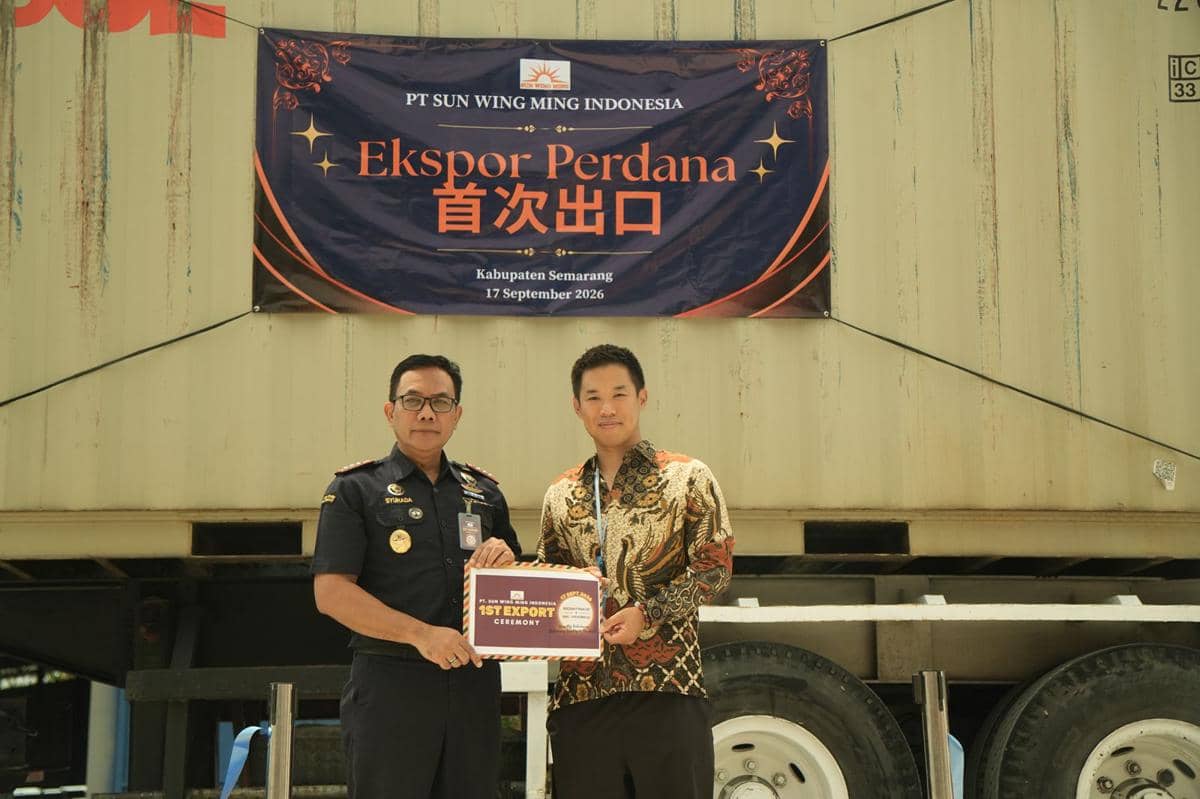 bea cukai, ekspor, kawasan berikat, pt sun wing ming