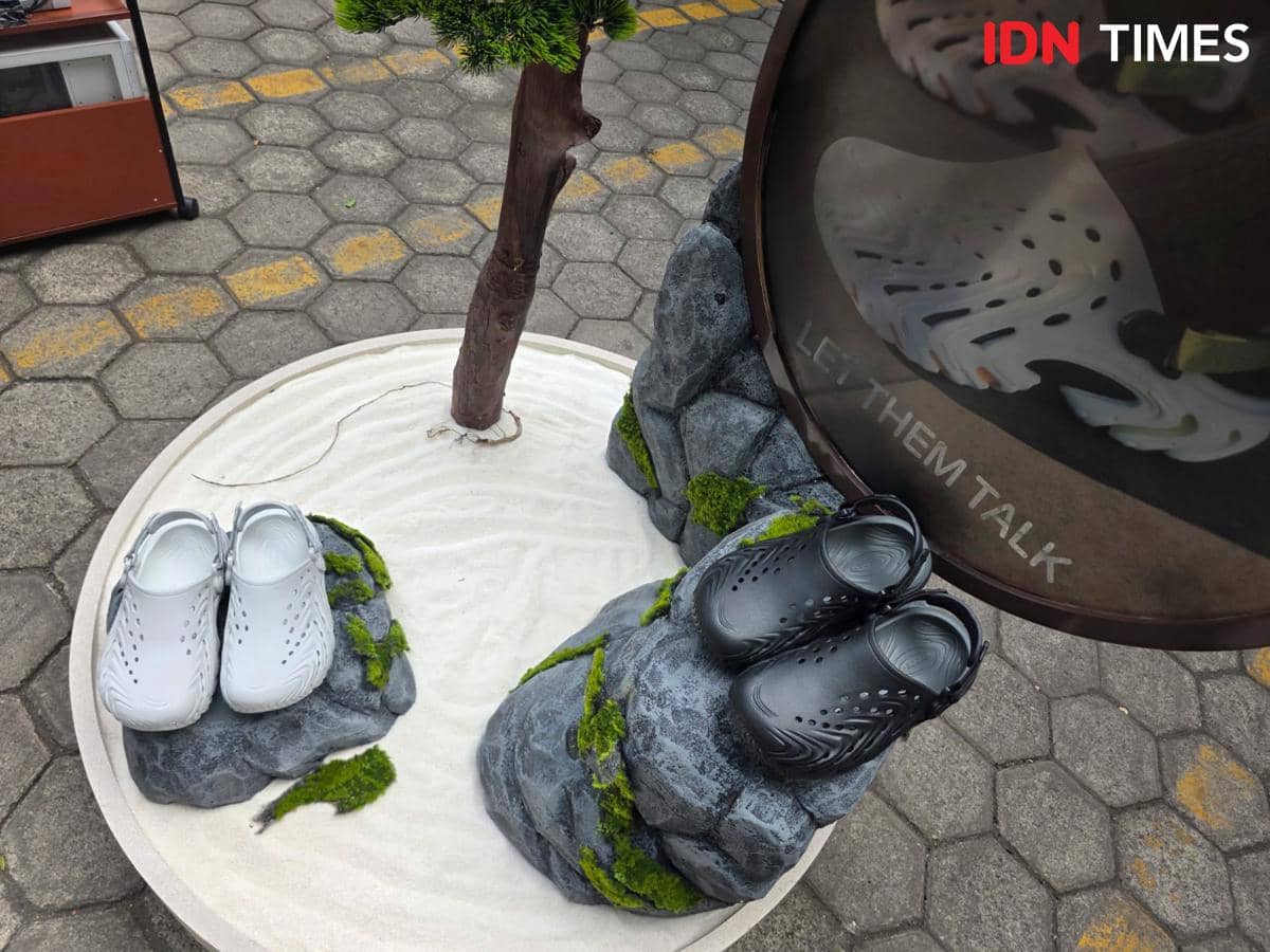 Let Them Talk, Kampanye peluncuran Crocs Echo II di Brookland Coffee, Jakarta