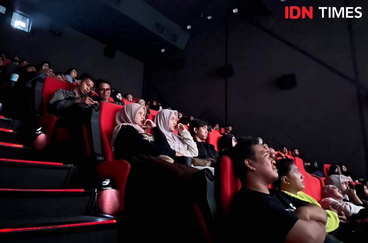Pemutaran FIlm Memburu Pemangsa. (IDN Times/Herlambang Jati Kusumo)