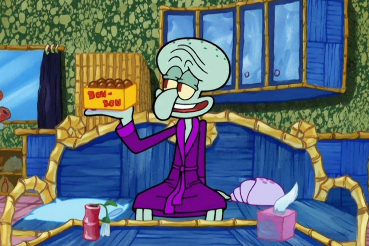 Bon-Bon, dessert kemasan yang dimakan Squidward