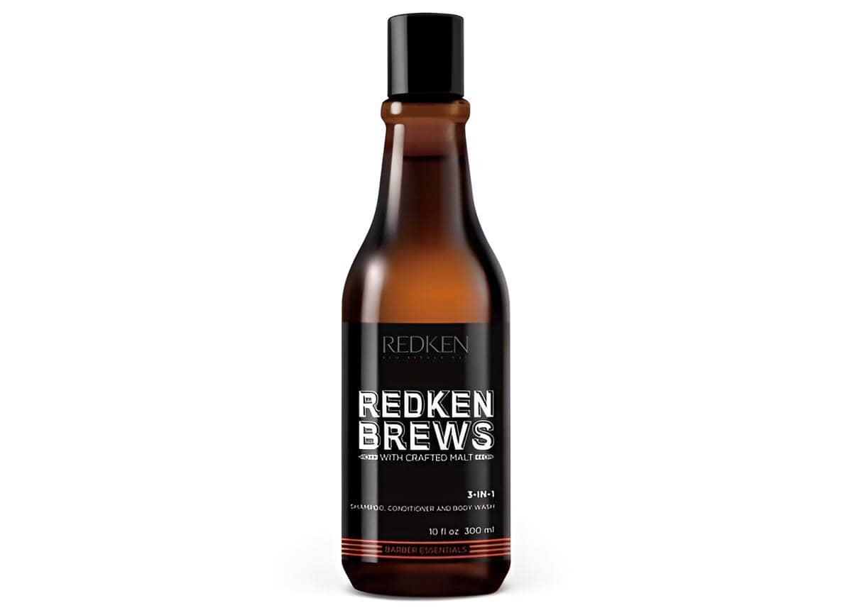 Redken Brews 3-in-1 Shampoo Conditioner Body Wash