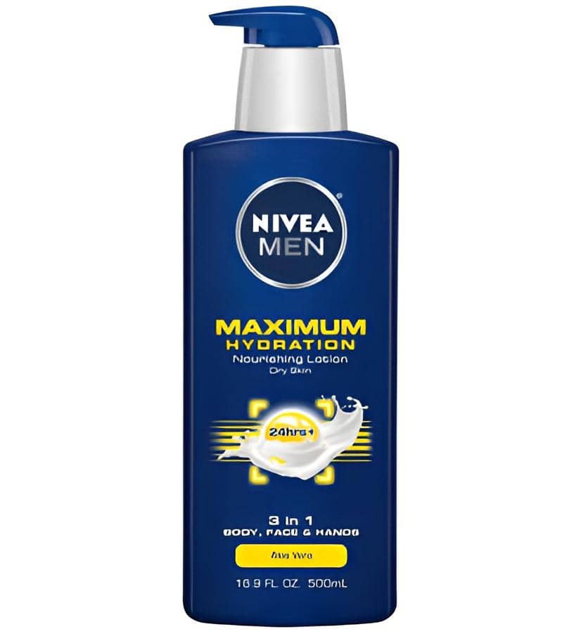 NIVEA MEN Maximum Hydration 3-in-1 Nourishing Lotion