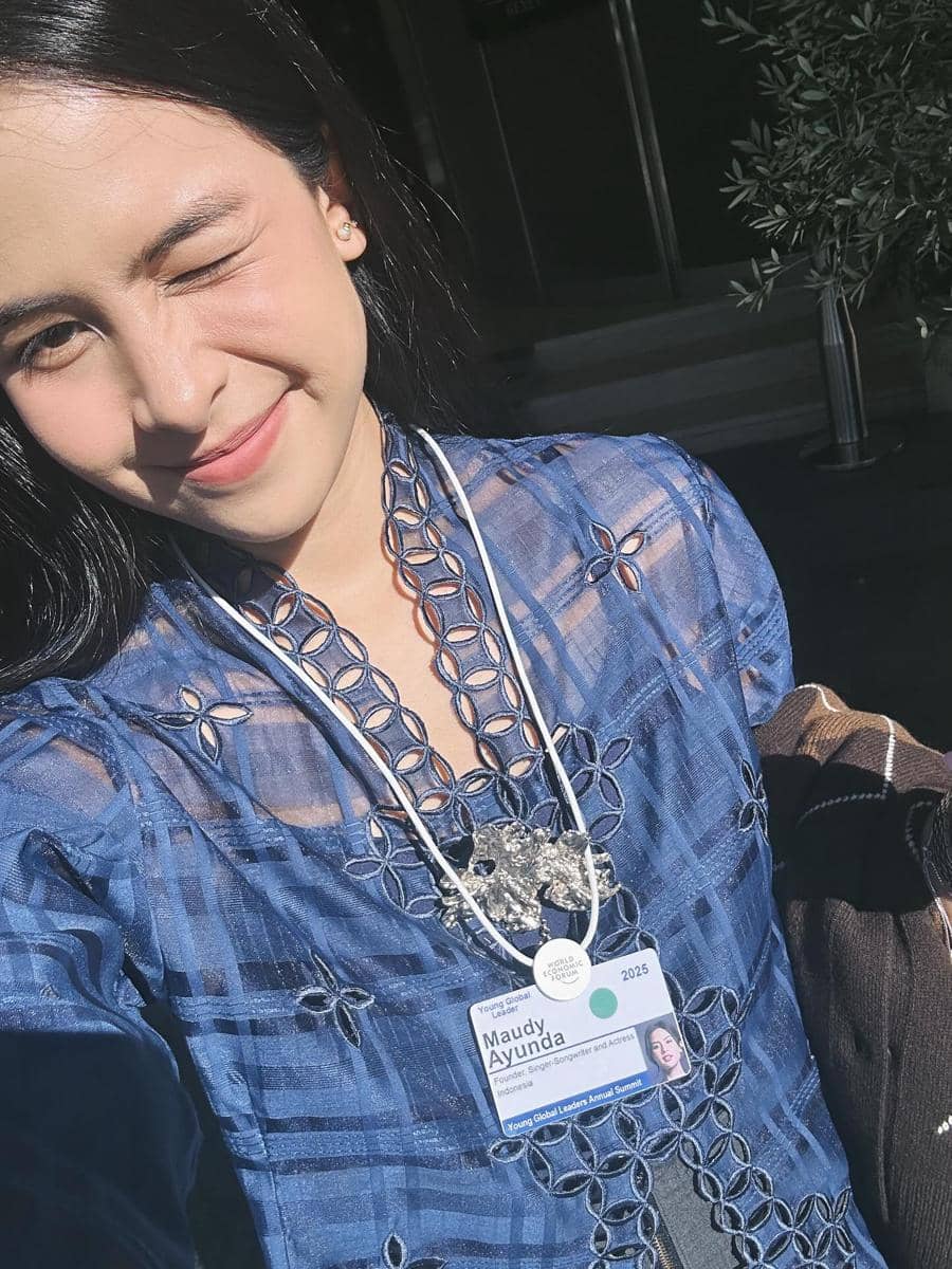 Potret Maudy Ayunda dalam unggahan akun Instagram @maudyayunda yang dibagikan kepada para pengikutnya.
