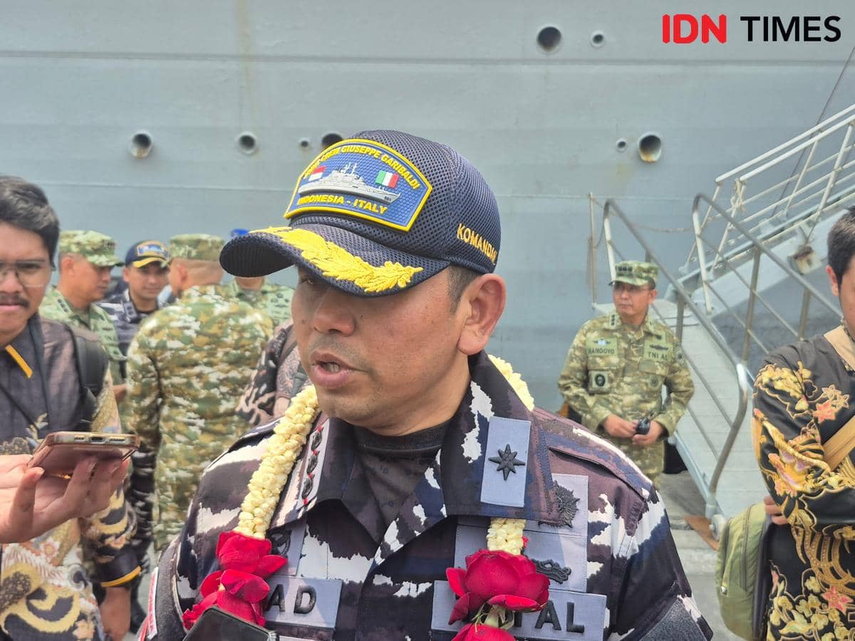 Kisah Calon Komandan Kapal Induk Garibaldi, 25 Hari Arungi Laut dari Italia ke RI