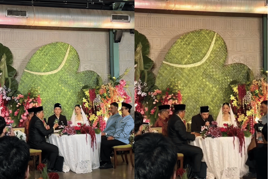 Pernikahan Caesar Mario dan Givina