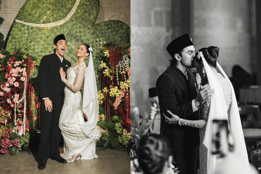 Pernikahan Caesar Mario dan Givina