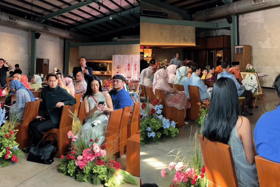 Pernikahan Caesar Mario dan Givina