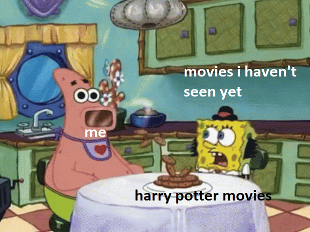 meme SpongeBob tentang obsesi