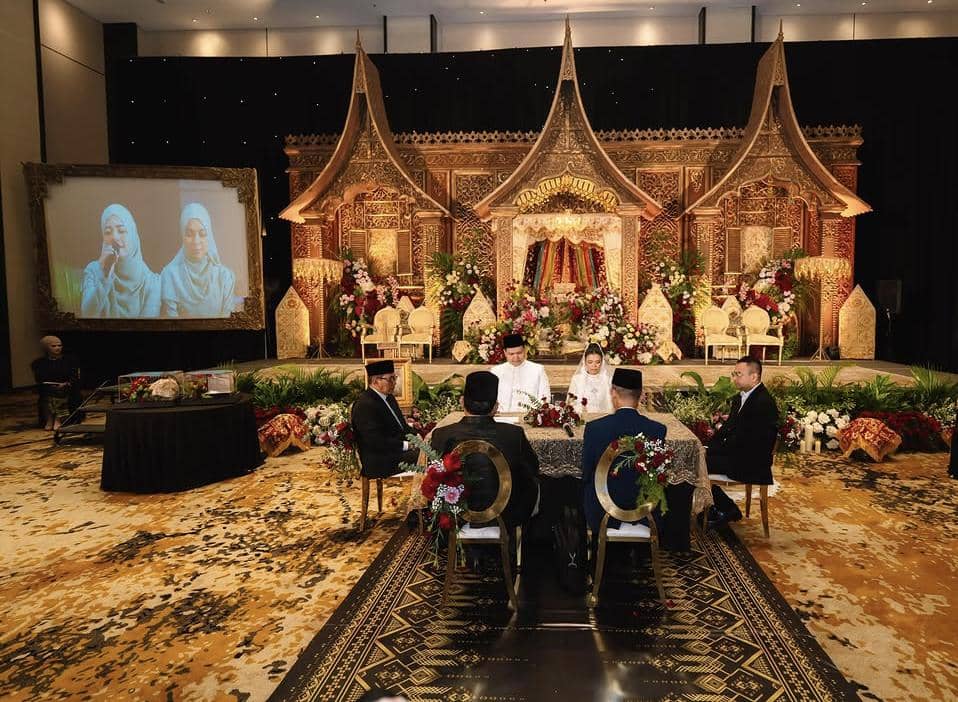 Pernikahan adik Olga Syahputra