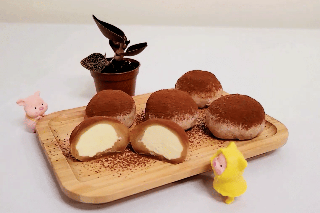 Resep Tiramisu Mochi Bites yang Creamy Banget, Melting di Mulut!