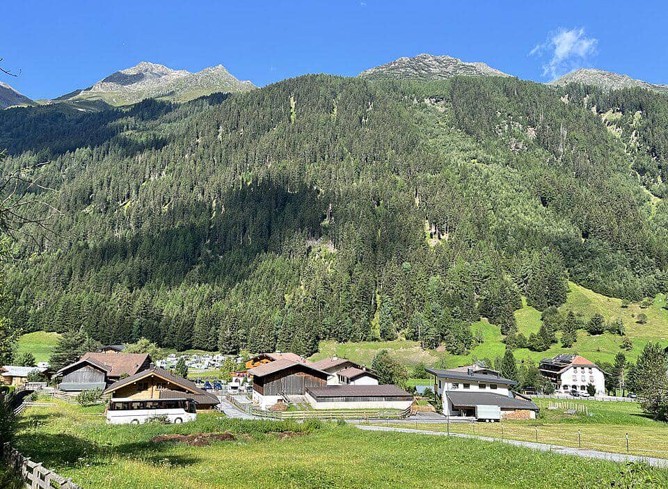 Lembah Kaunertal di Austria