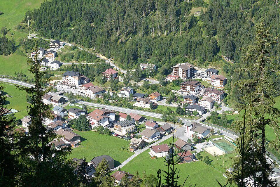 Lembah Kaunertal di Austria