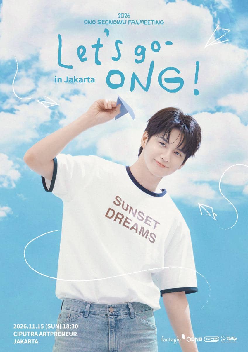 poster fan meeting Ong Seongwu (instagram.com/bnb_fanconn)