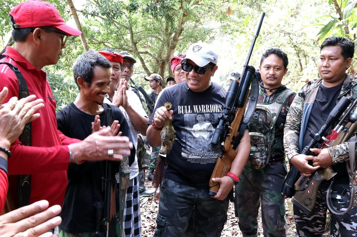 Populasi Tupai Tak Terkendali, 1.400 Pemburu Turun ke Tabanan