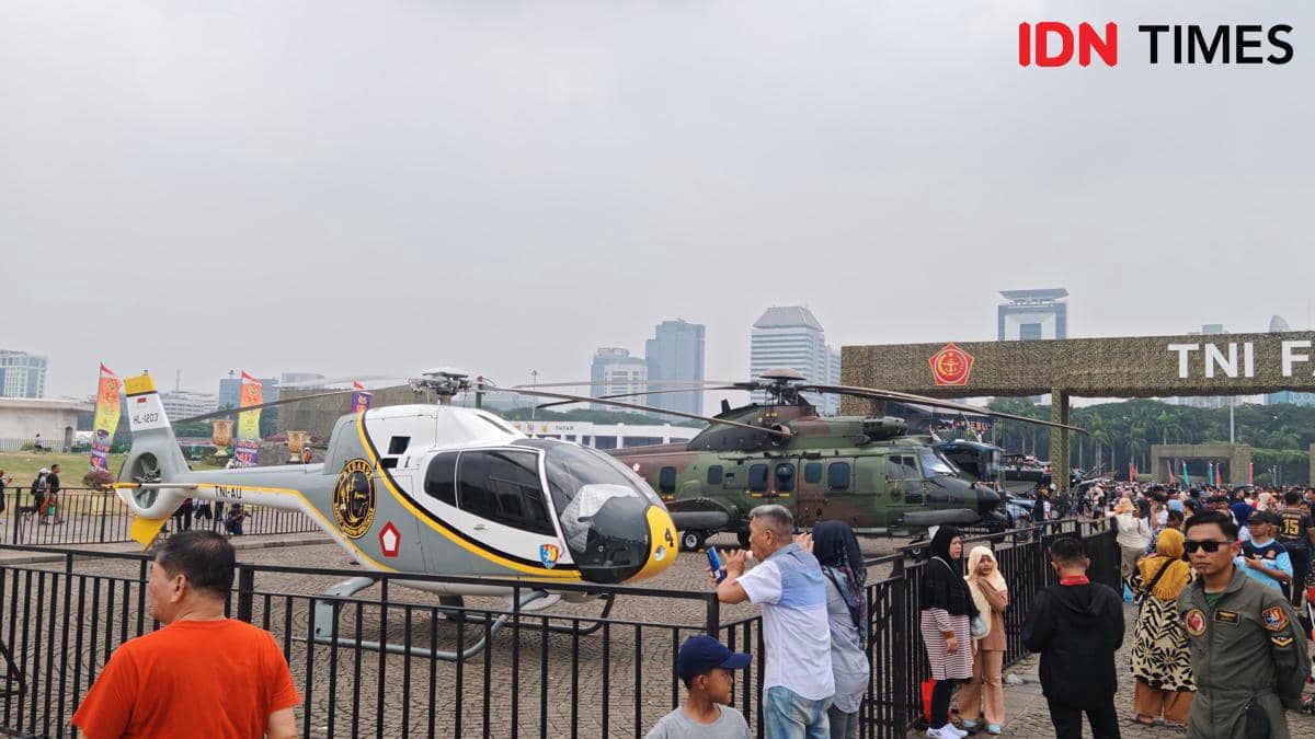 Festival TNI di Monas, Jadi Momen Warga Bisa Jajal Alutsista