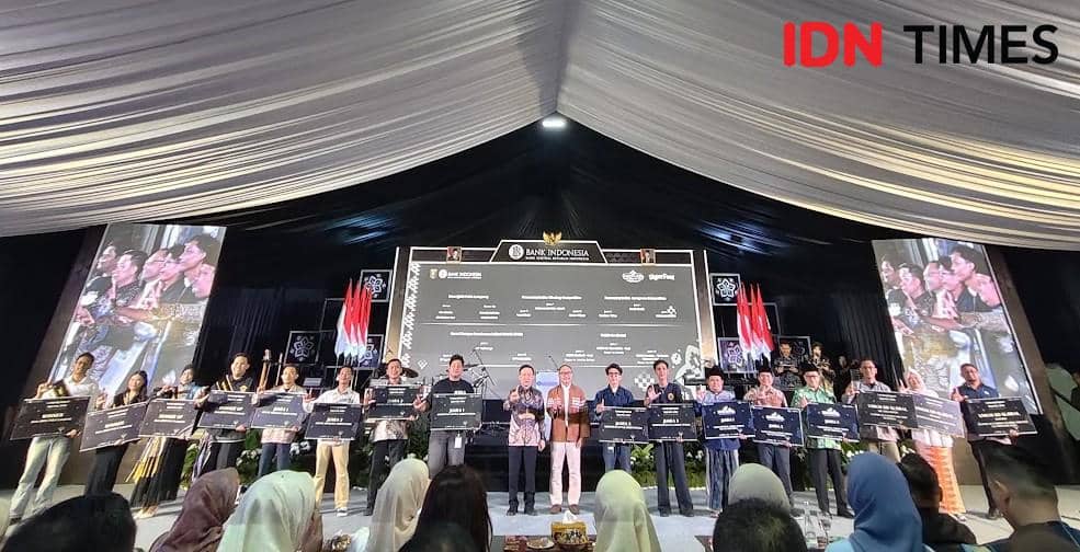 Closing ceremony Lampung Begawi x SigerFest 2026 di Lampung City Mall, Minggu (20/9/2026) malam. (IDN Times/Martin L Tobing).