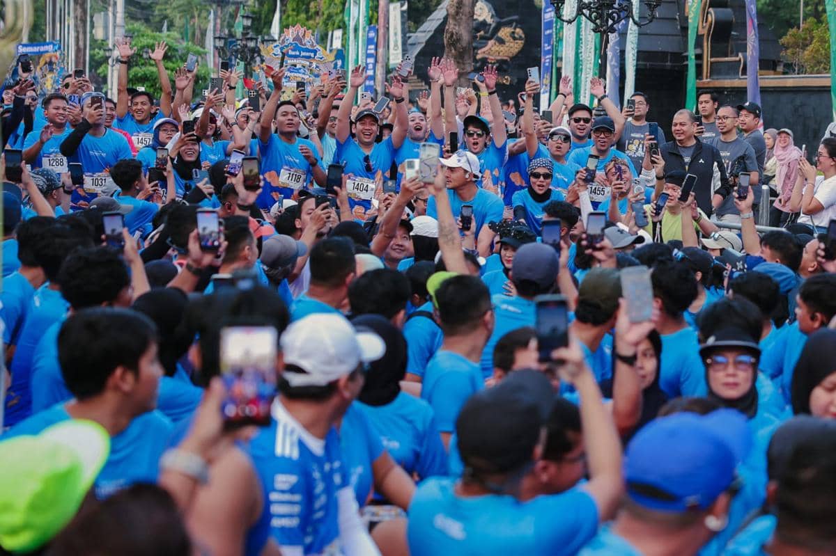 Bank Jateng Run Gairahkan Semarang Jelang Borobudur Marathon