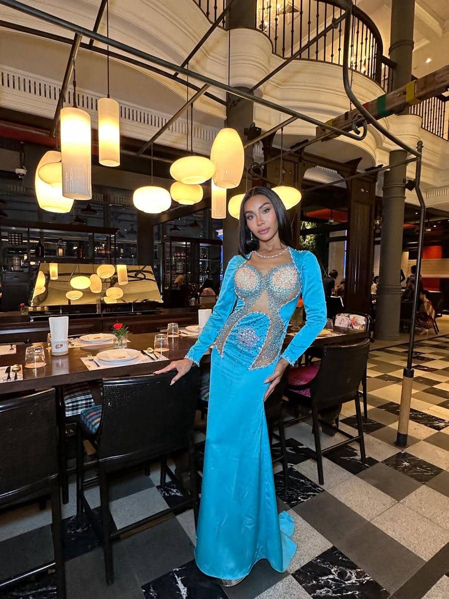 Potret Keydi Bee saat Berkompetisi di Miss International Queen 2026 